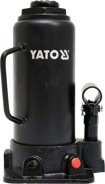 Czarny podnośnik Yato do 10 ton